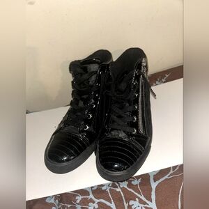 Guess Black High-Top Sneakers